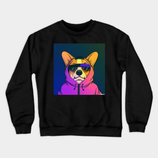 Cute Corgi Cartoon Crewneck Sweatshirt